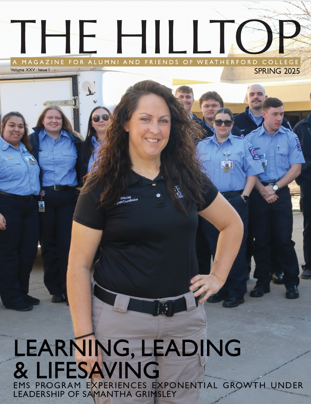 Cover of Spring 2025 issue